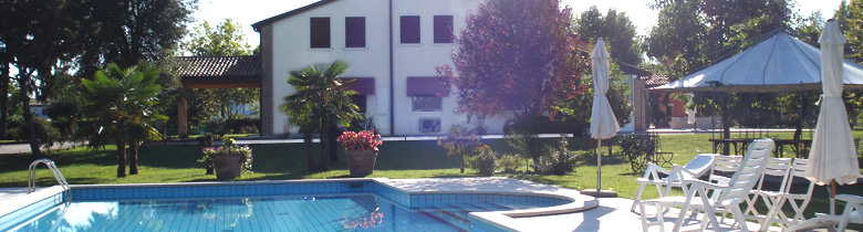 foto panoramica dell'agriturismo bed and breakfast la magiufra a treviso venezia
